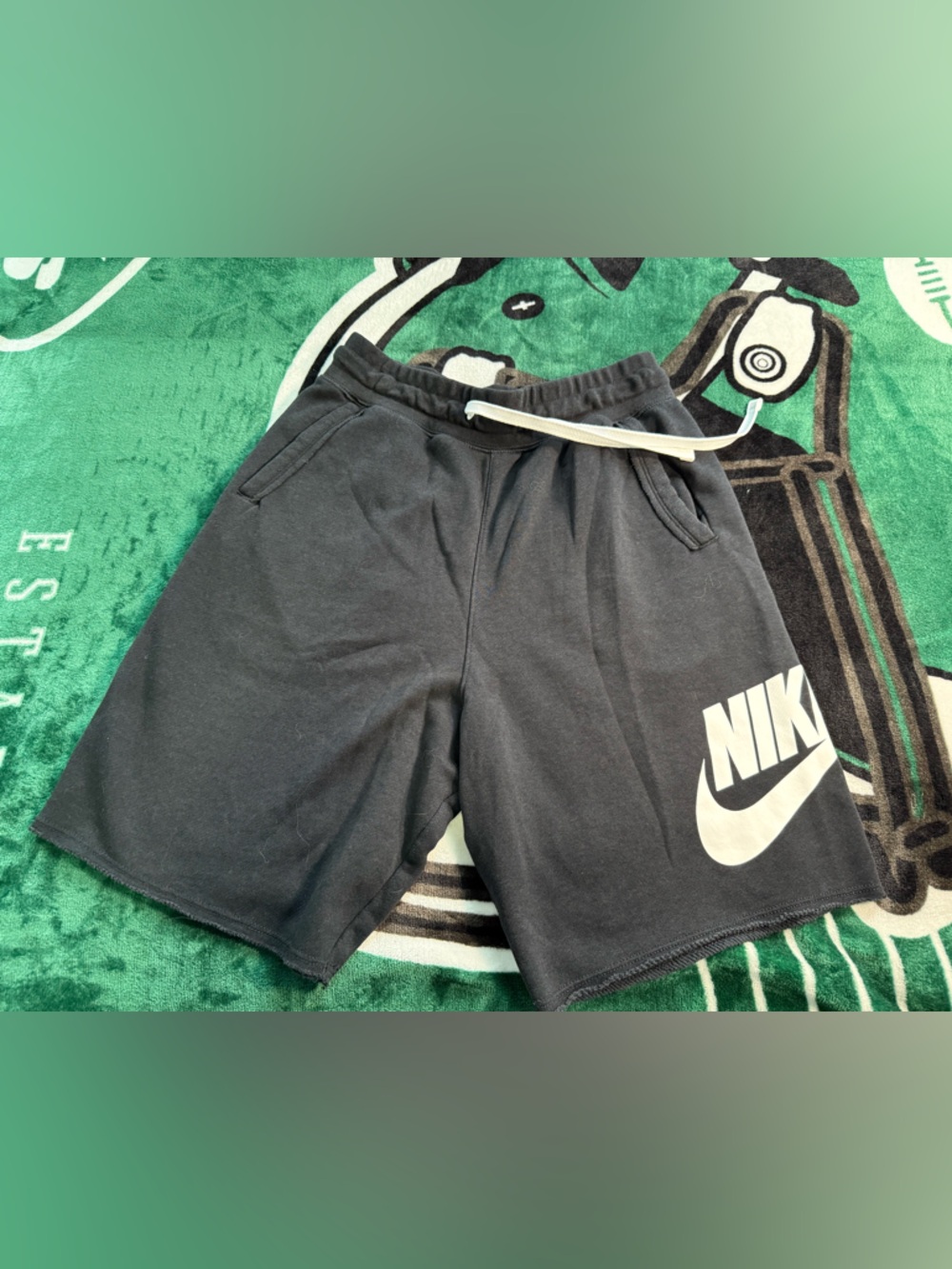 Nike Men’s Black Cotton Shorts